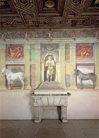 Sala dei Cavalli mit Trompe-l